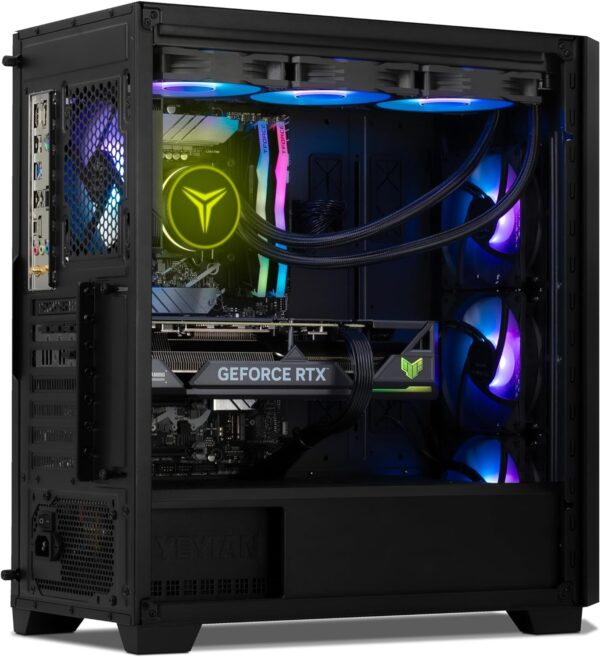 YEYIAN Phoenix VR Intel Core i9-14900KF 6.0GHz | GeForce RTX 4070 Ti Super Gaming PC Desktop - Image 2