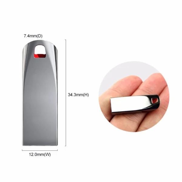 Metal USB 3.0 Memoria USB Pen Drive 2TB Pendrive USB Flash Drive 1TB High Speed Cle USB Flash Memory Key USB Drive Free Shipping - Image 3