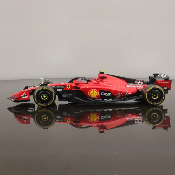 Bburago 1:24 2023 F1 Ferrari SF 23 Reacing F1 Car Diecast Model Edition Alloy Luxury Vehicle Toys Car Collection Ornaments Gift - Image 3