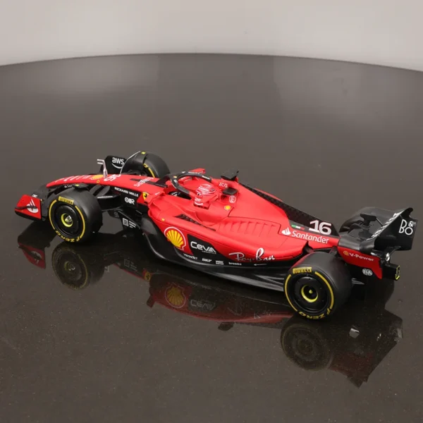 Bburago 1:24 2023 F1 Ferrari SF 23 Reacing F1 Car Diecast Model Edition Alloy Luxury Vehicle Toys Car Collection Ornaments Gift - Image 9