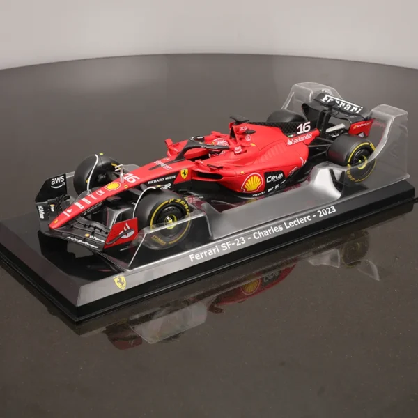 Bburago 1:24 2023 F1 Ferrari SF 23 Reacing F1 Car Diecast Model Edition Alloy Luxury Vehicle Toys Car Collection Ornaments Gift - Image 11