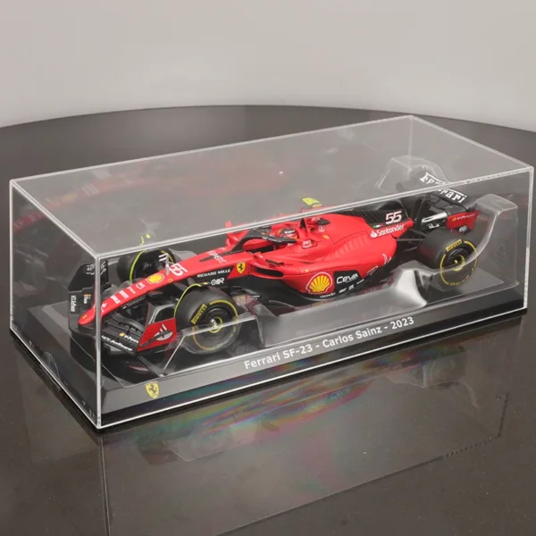 Bburago 1:24 2023 F1 Ferrari SF 23 Reacing F1 Car Diecast Model Edition Alloy Luxury Vehicle Toys Car Collection Ornaments Gift - Image 15