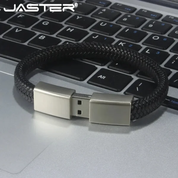 Bracelet USB Flash Drive 64GB Black Wristband Pen Drive 32GB Creative Gifts Memory Stick 16GB Water Proof External Storage - Image 4